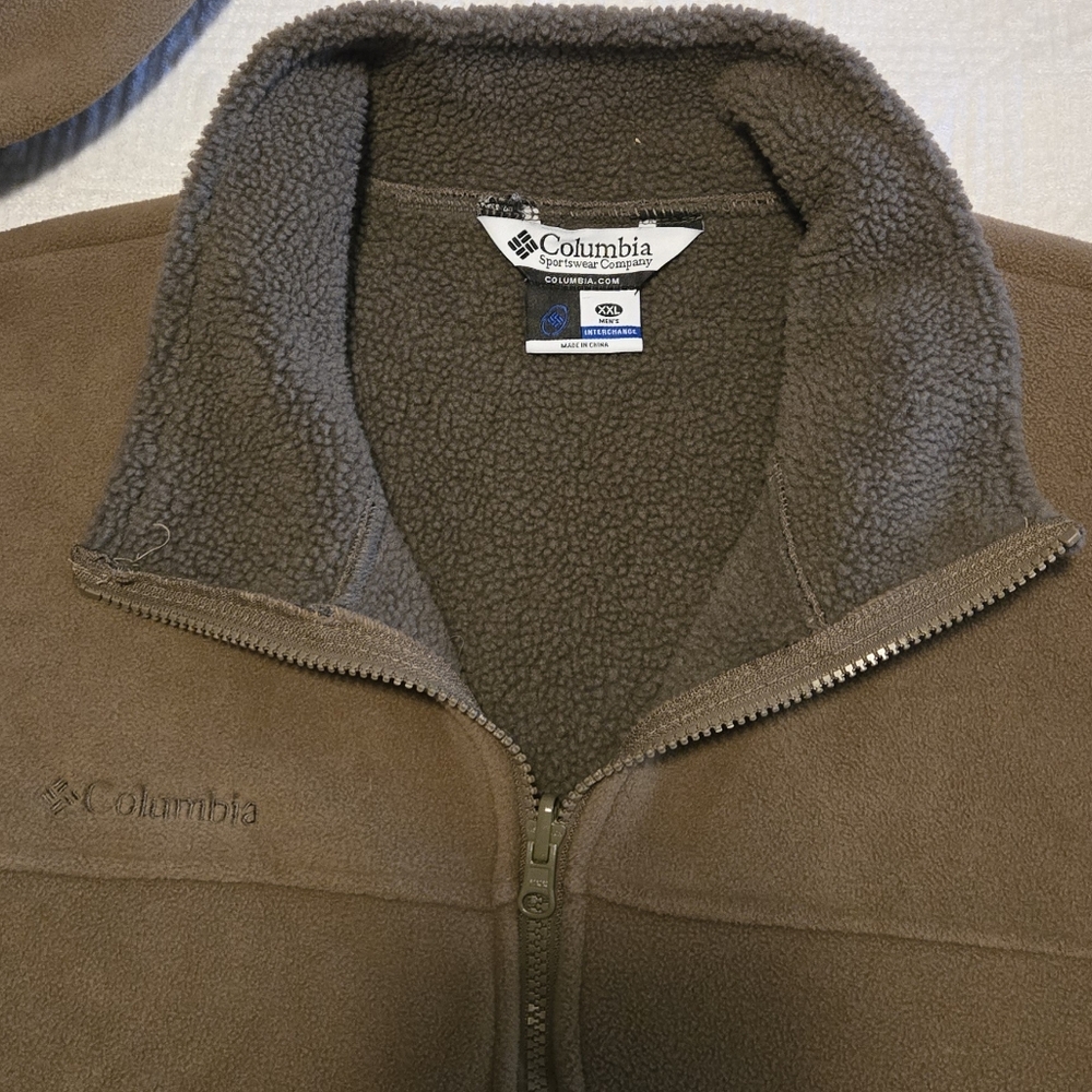 Columbia Sherpa-Lined Fleece Jacket, XXL - Picture 4 of 10